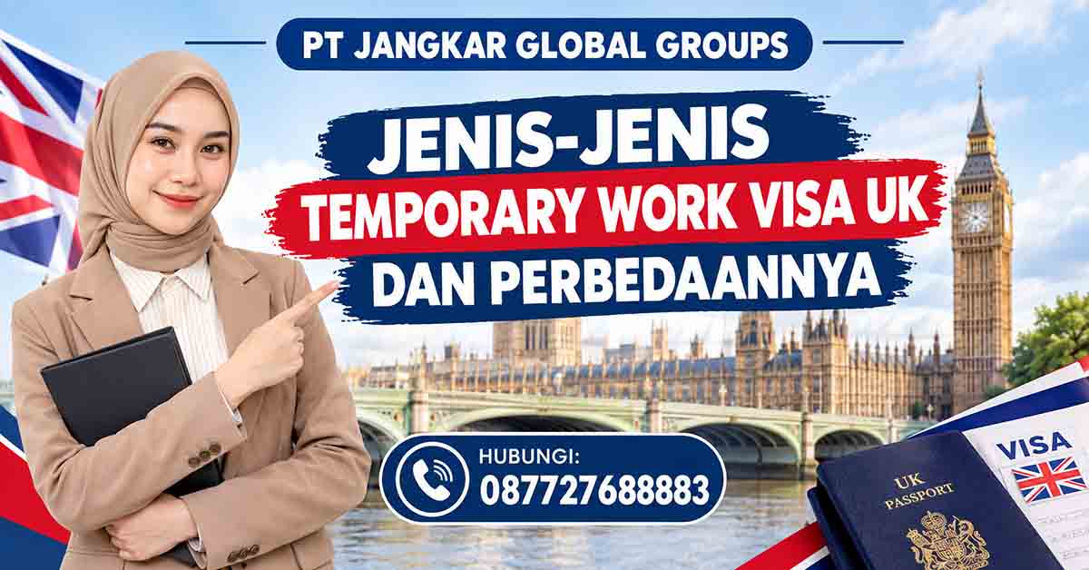 Jenis-Jenis Temporary Work Visa UK dan Perbedaannya