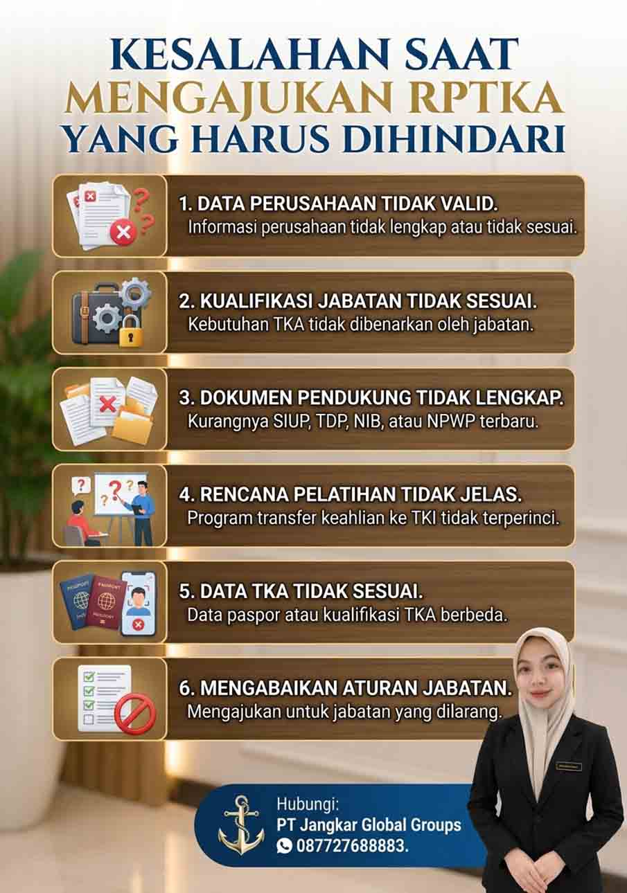 Kesalahan Saat Mengajukan RPTKA yang Harus Dihindari Kesalahan Saat Mengajukan RPTKA yang Harus Dihindari