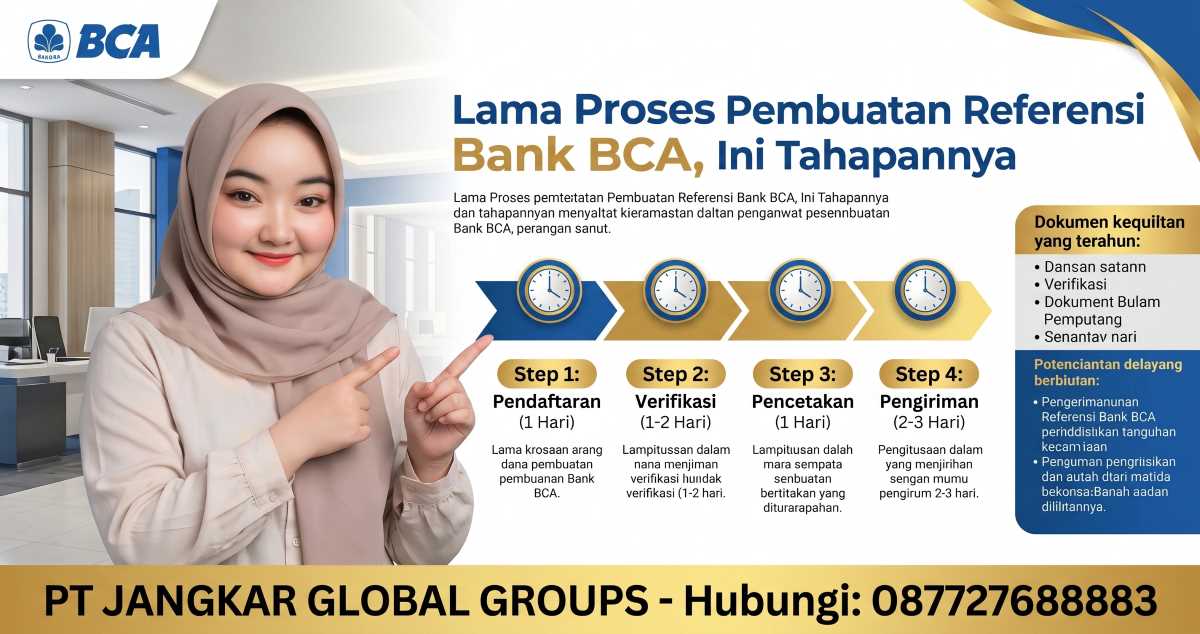 Lama Proses Pembuatan Referensi Bank BCA Ini Tahapannya
