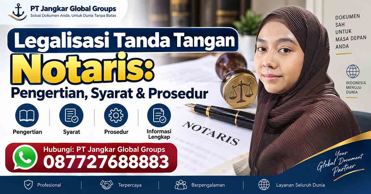 Legalisasi Tanda Tangan Notaris