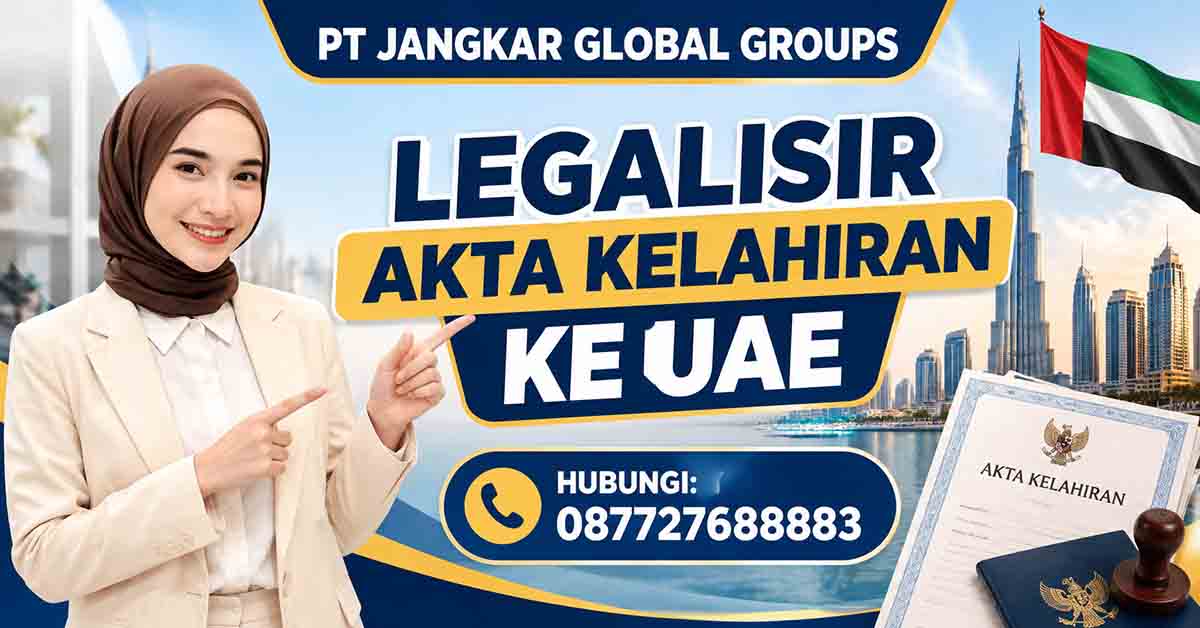 Legalisir Akta Kelahiran Ke UAE