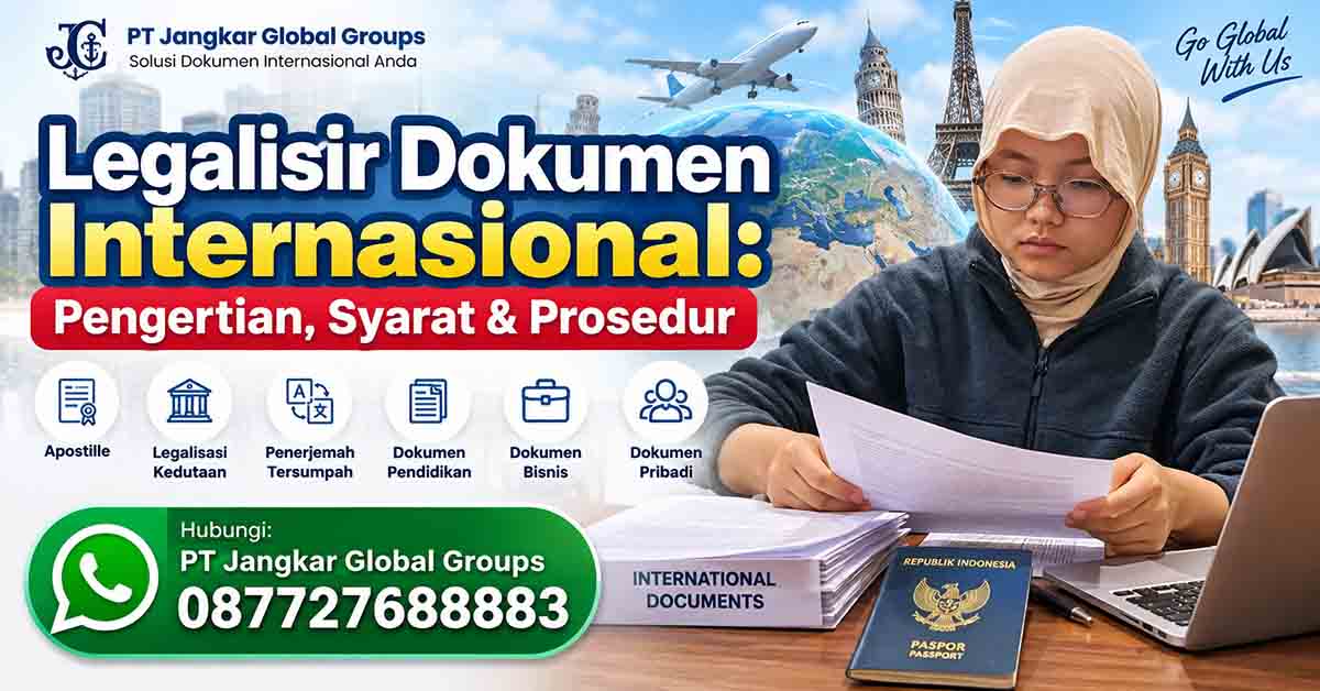 Legalisir Dokumen Internasional Pengertian, Syarat & Prosedur