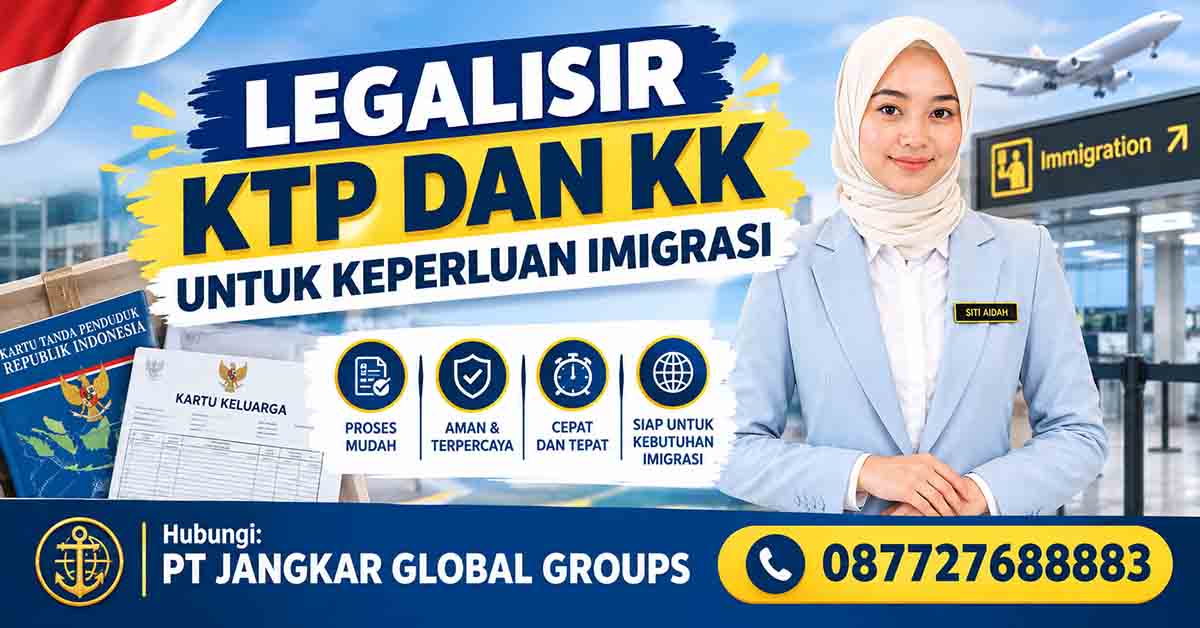 Legalisir KTP dan KK untuk Keperluan Imigrasi