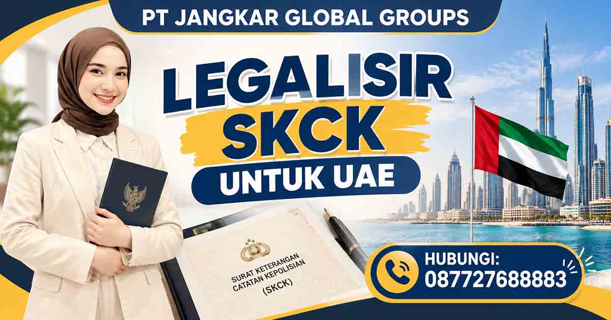 Legalisir SKCK Untuk UAE