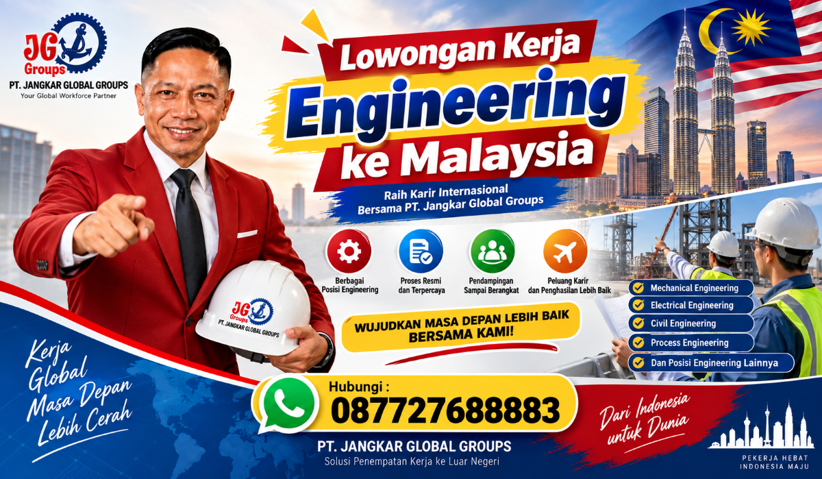 Lowongan Kerja Engineering ke Malaysia