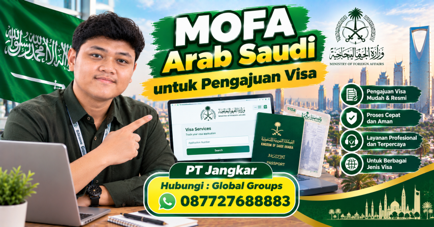 MOFA Arab Saudi untuk Pengajuan Visa