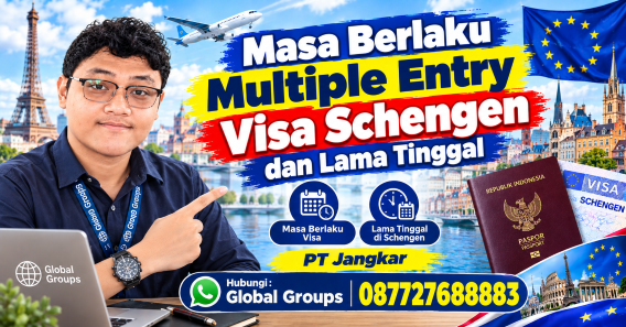 Masa Berlaku Multiple Entry Visa Schengen dan Lama Tinggal