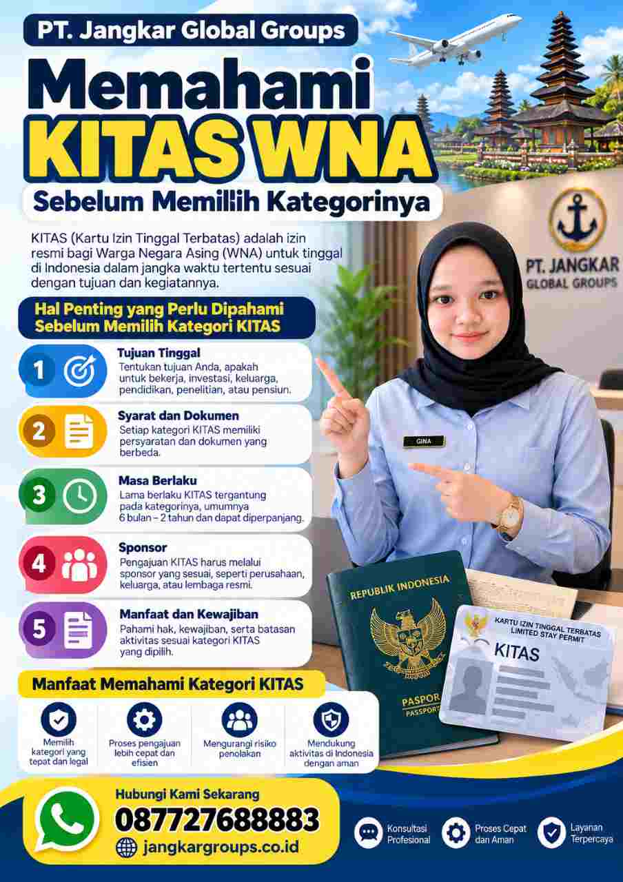 Memahami KITAS WNA Sebelum Memilih Kategorinya Memahami KITAS WNA Sebelum Memilih Kategorinya