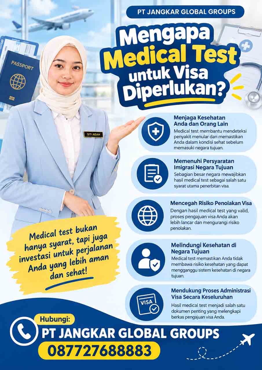 Mengapa Medical Test untuk Visa Diperlukan Mengapa Medical Test untuk Visa Diperlukan