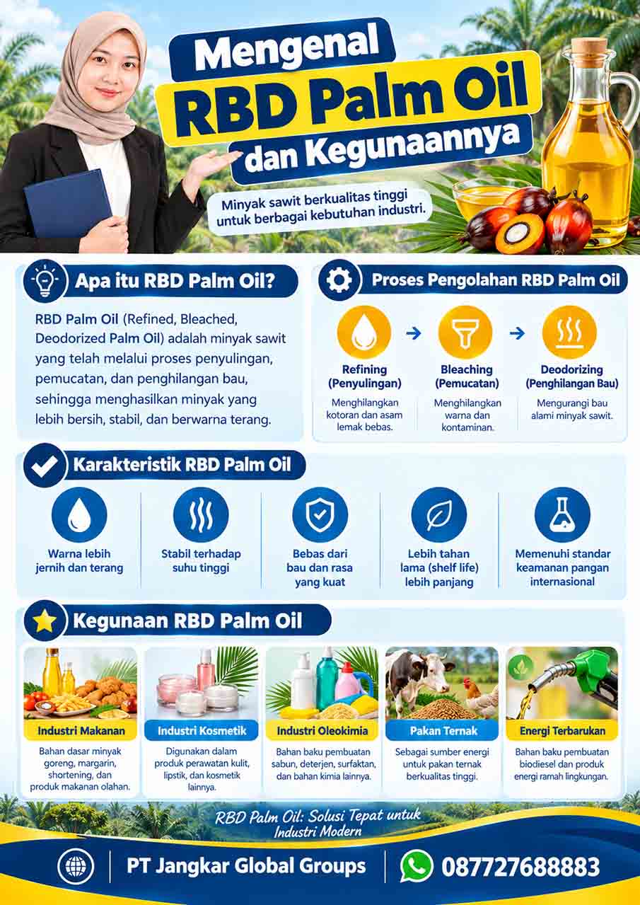 Mengenal RBD Palm Oil dan Kegunaannya