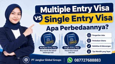 Multiple Entry Visa vs Single Entry Visa Apa Perbedaannya