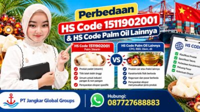 Perbedaan HS Code 1511902001 & HS Code Palm Oil Lainnya