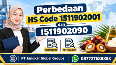Perbedaan HS Code 1511902001 dan 1511902090