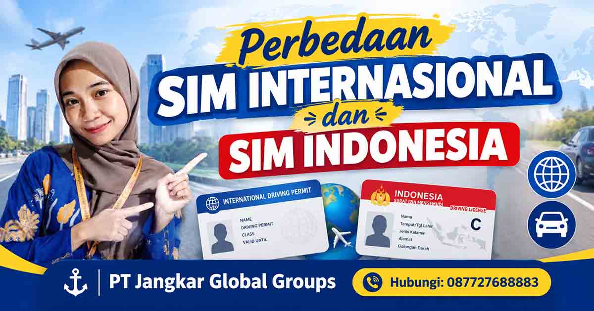 Perbedaan SIM Internasional dan SIM Indonesia