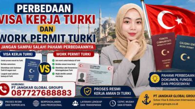 Perbedaan Visa Kerja Turki dan Work Permit Turki