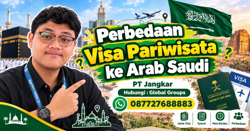 Perbedaan Visa Pariwisata ke Arab Saudi