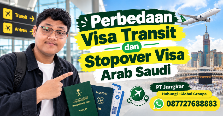 Perbedaan Visa Transit dan Stopover Visa Arab Saudi