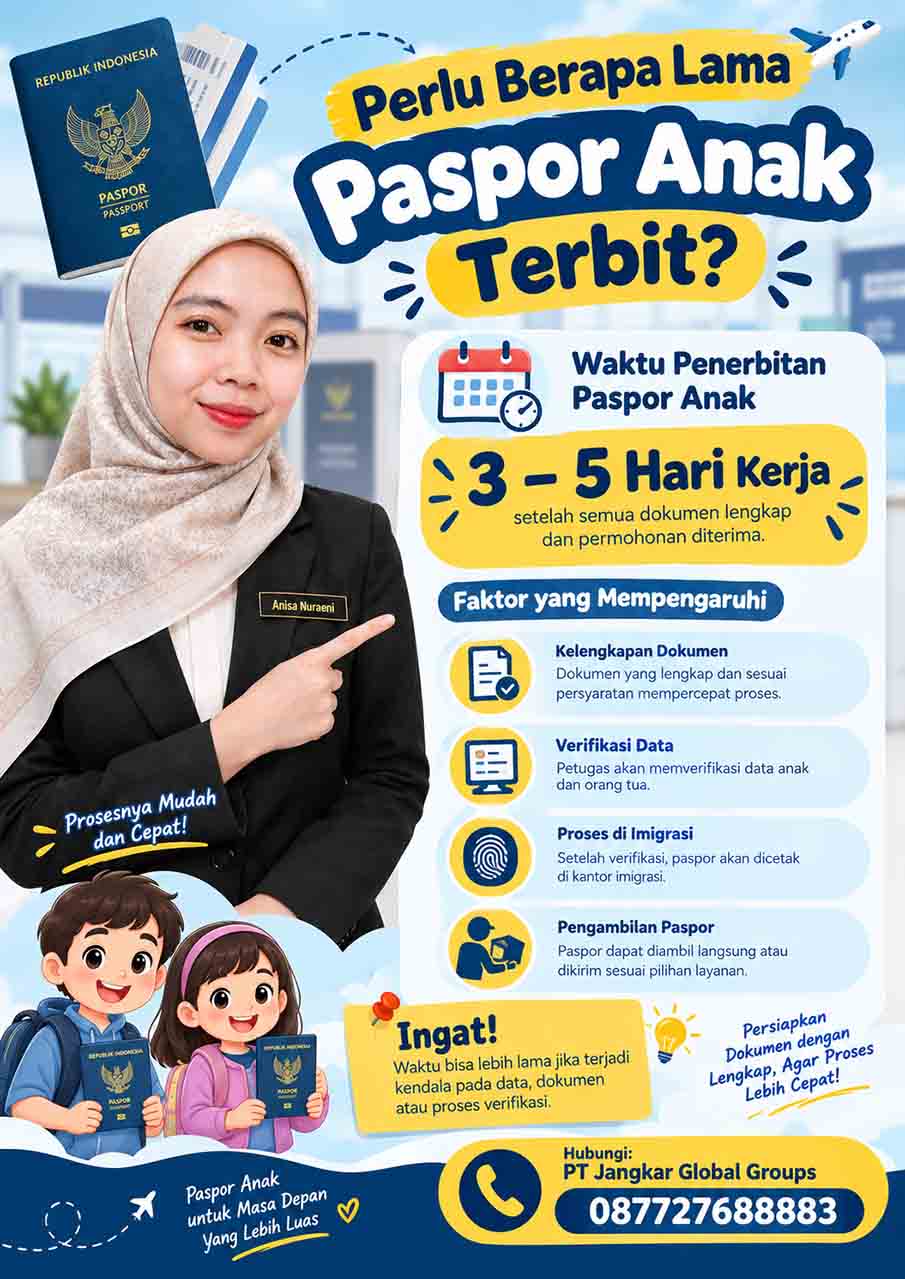Perlu Berapa Lama Paspor Anak Terbit Perlu Berapa Lama Paspor Anak Terbit