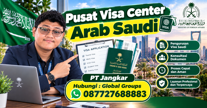 Pusat VIsa Center Arab Saudi