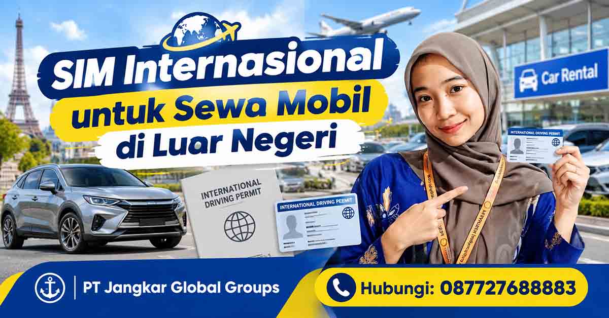 SIM Internasional untuk Sewa Mobil di Luar Negeri