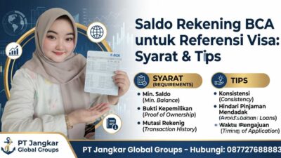 Saldo Rekening BCA untuk Referensi Visa Syarat & Tips