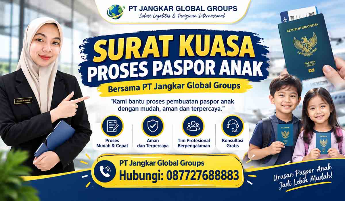 Surat Kuasa Proses Paspor Anak