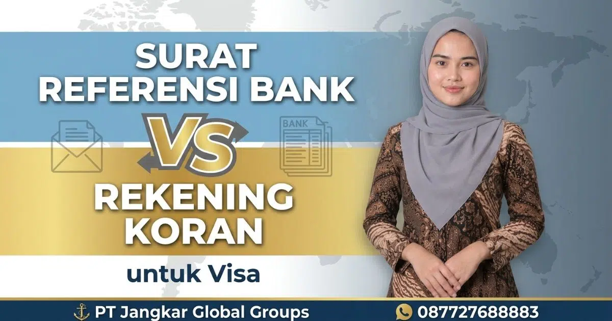 Surat Referensi Bank vs Rekening Koran untuk Visa