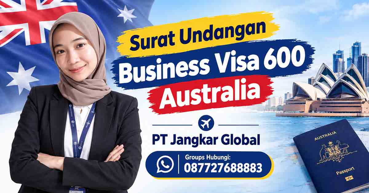 Surat Undangan Business Visa 600 Australia