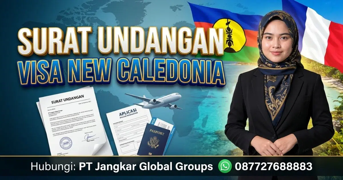 Surat Undangan Visa New Caledonia