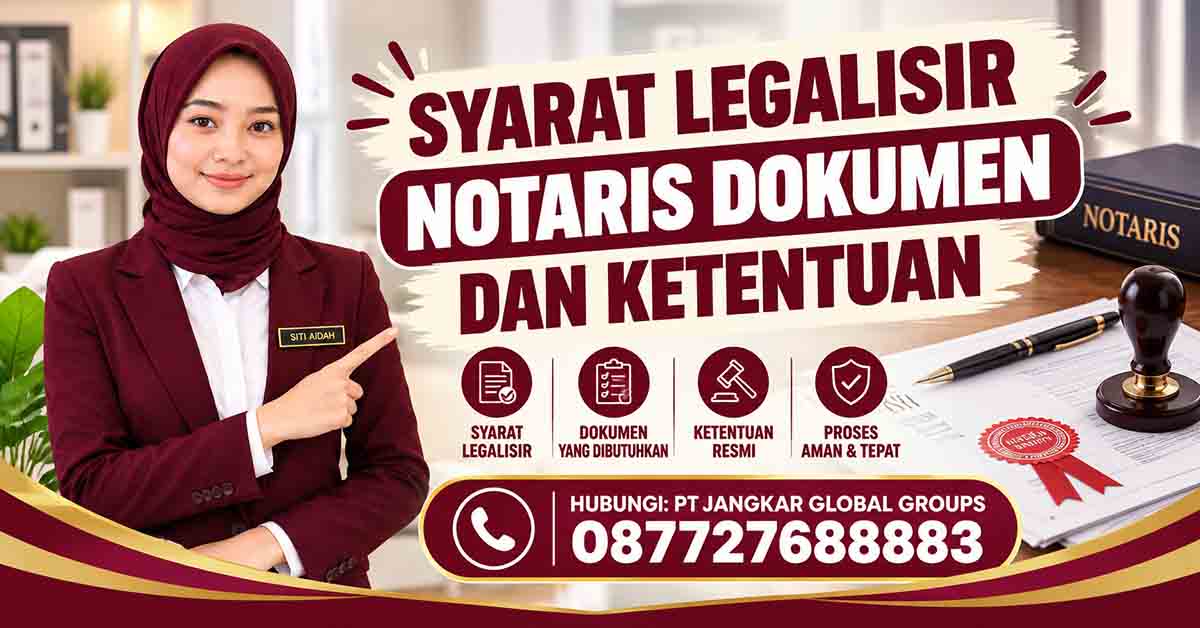 Syarat Legalisir Notaris Dokumen dan Ketentuan