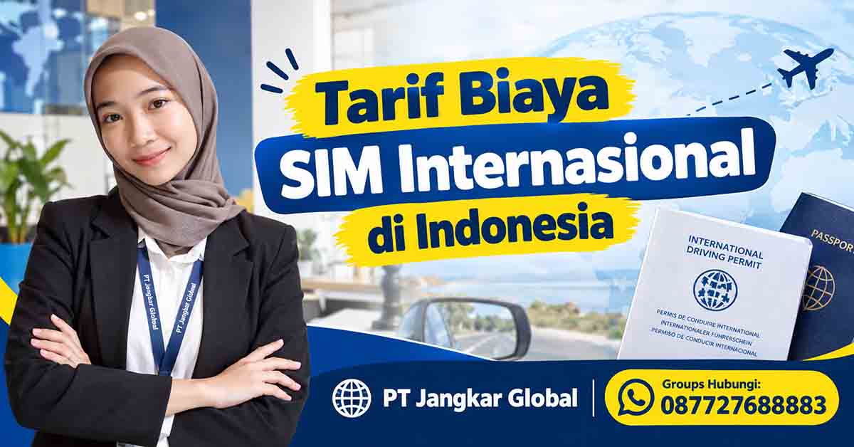 Tarif Biaya SIM Internasional di Indonesia