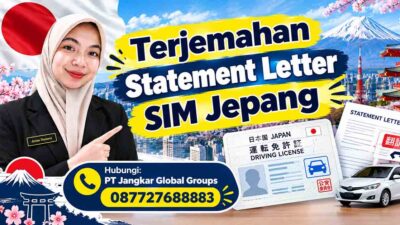Terjemahan Statement Letter SIM Jepang