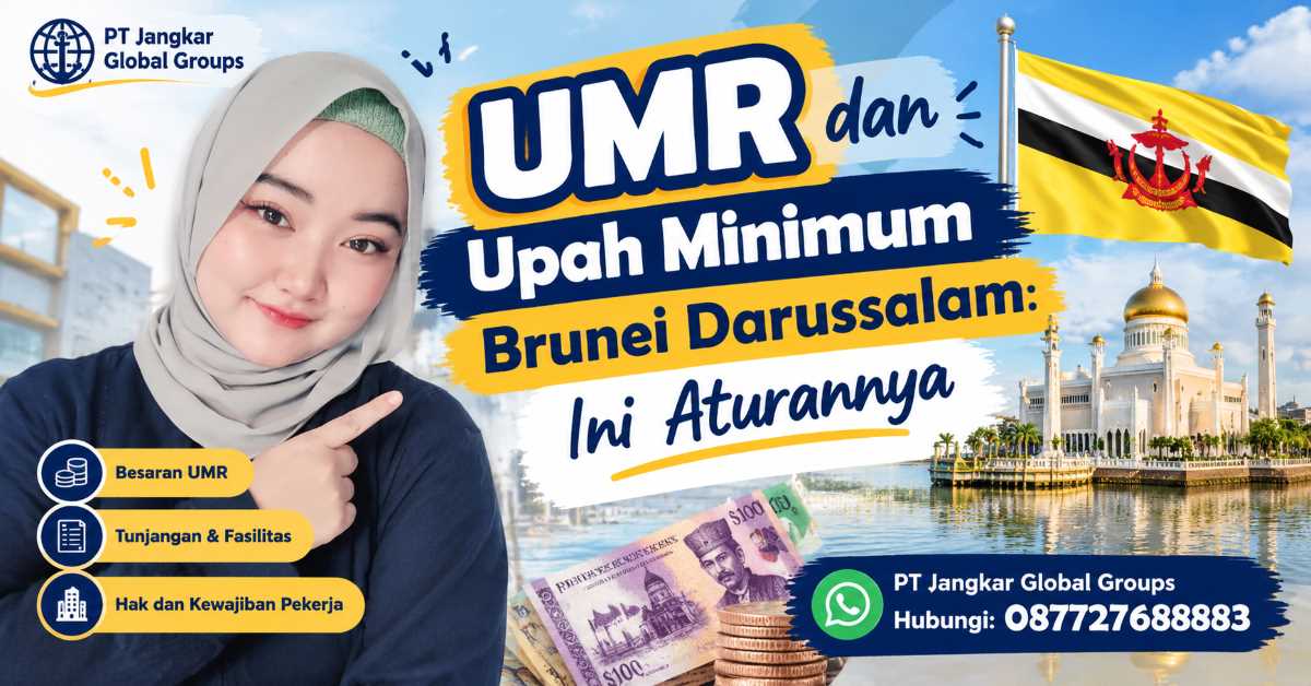 UMR dan Upah Minimum Brunei Darussalam Ini Aturannya