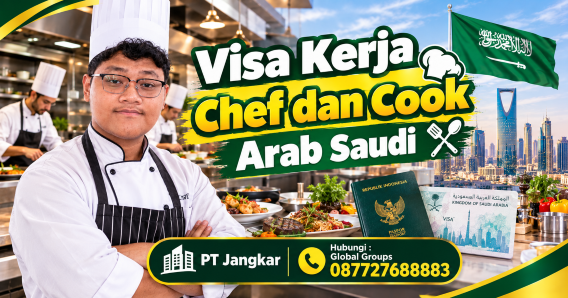 Visa Kerja Chef dan Cook Arab Saudi