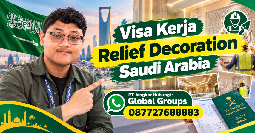 Visa Kerja Relief Decoration Saudi Arabia