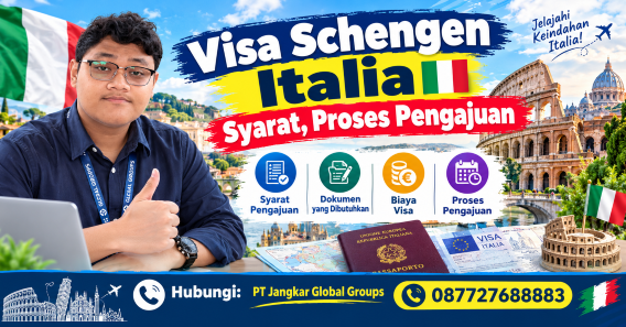 Visa Schengen Italia Syarat, Proses Pengajuan