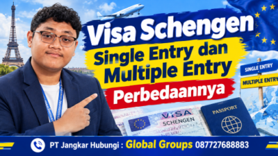 Visa Schengen Single Entry dan Multiple Entry Perbedaannya
