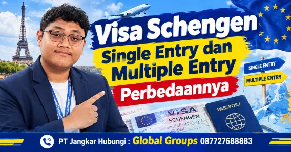 Visa Schengen Single Entry dan Multiple Entry Perbedaannya