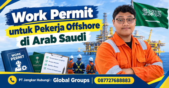 Work Permit untuk Pekerja Offshore di Arab Saudi