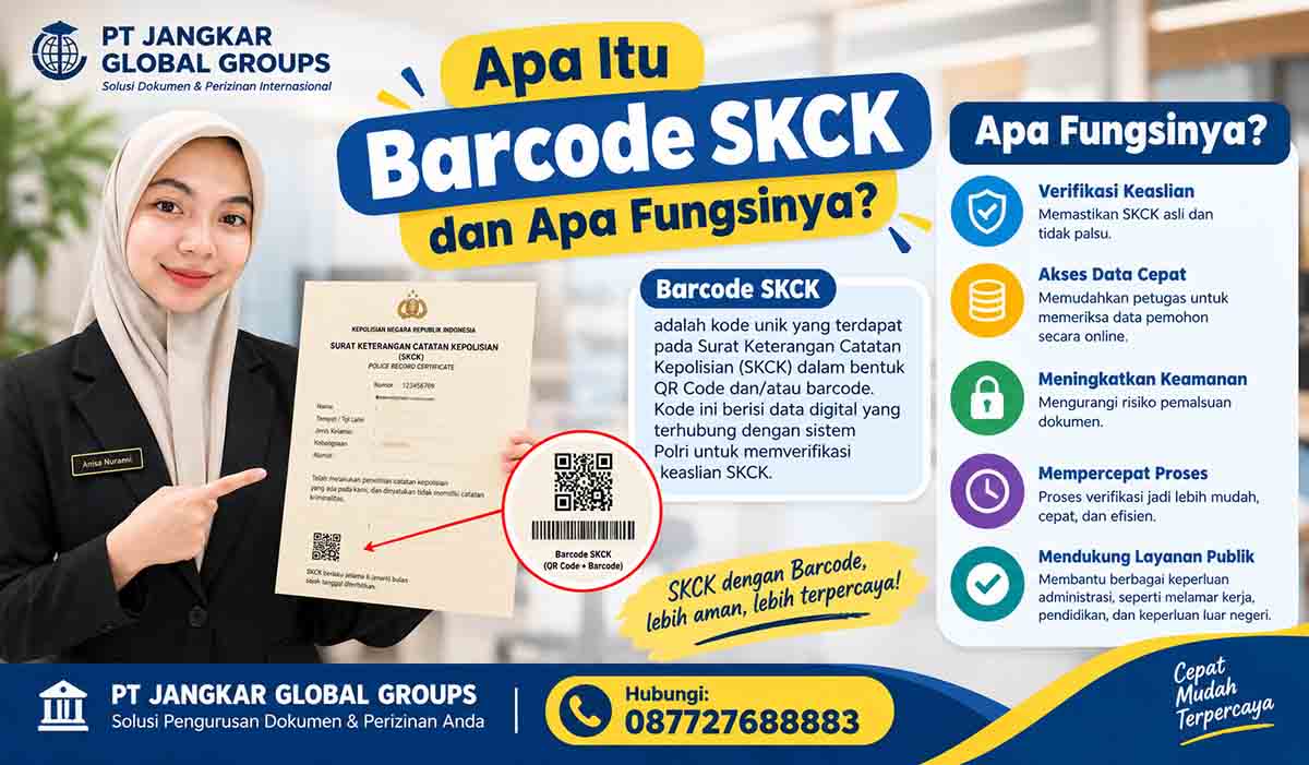 Apa Itu Barcode SKCK dan Apa Fungsinya