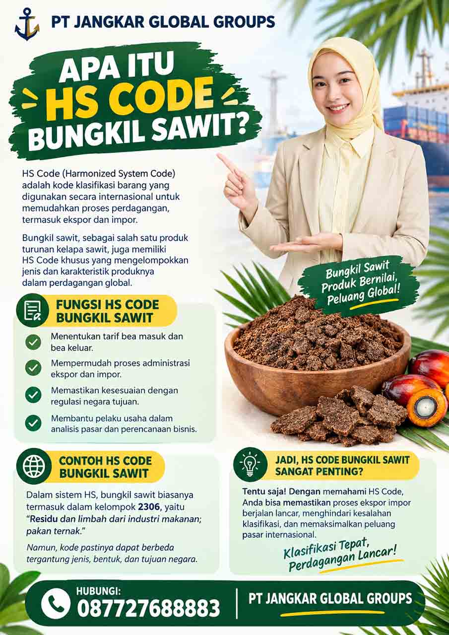 Apa Itu HS Code Bungkil Sawit?