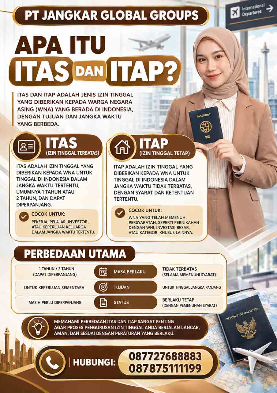 Apa Itu ITAS dan ITAP?