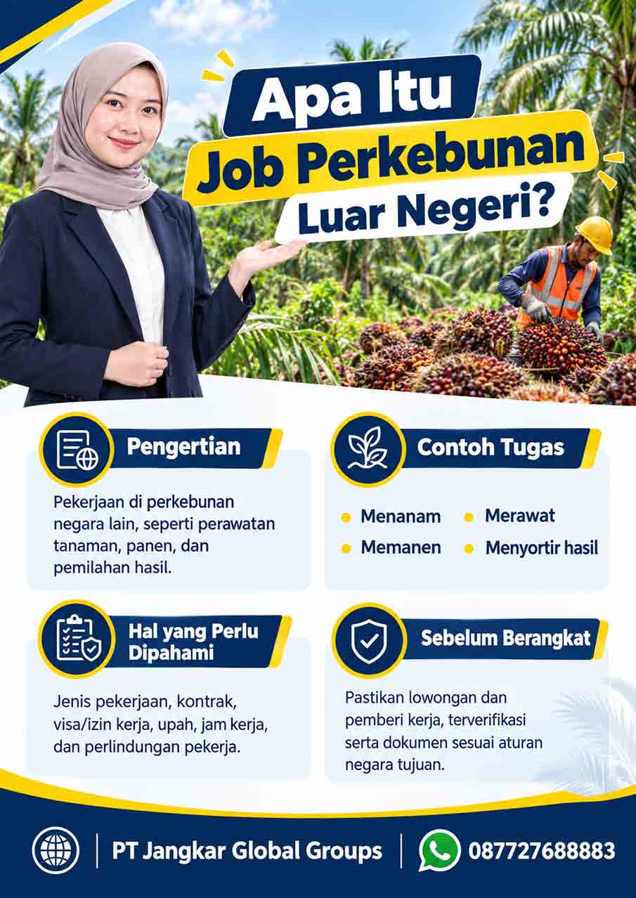 Apa Itu Job Perkebunan Luar Negeri