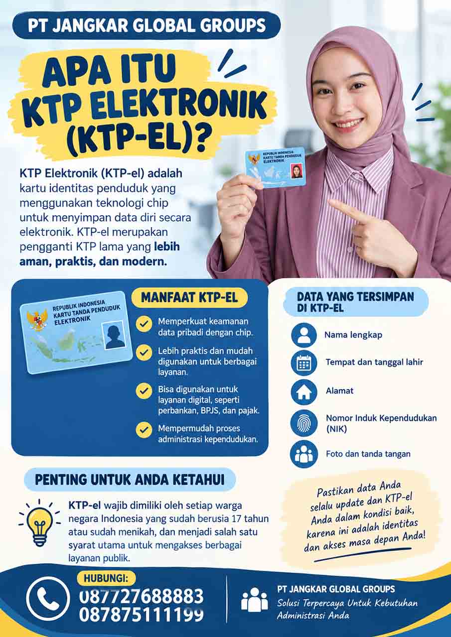 Apa Itu KTP Elektronik (KTP-el)?