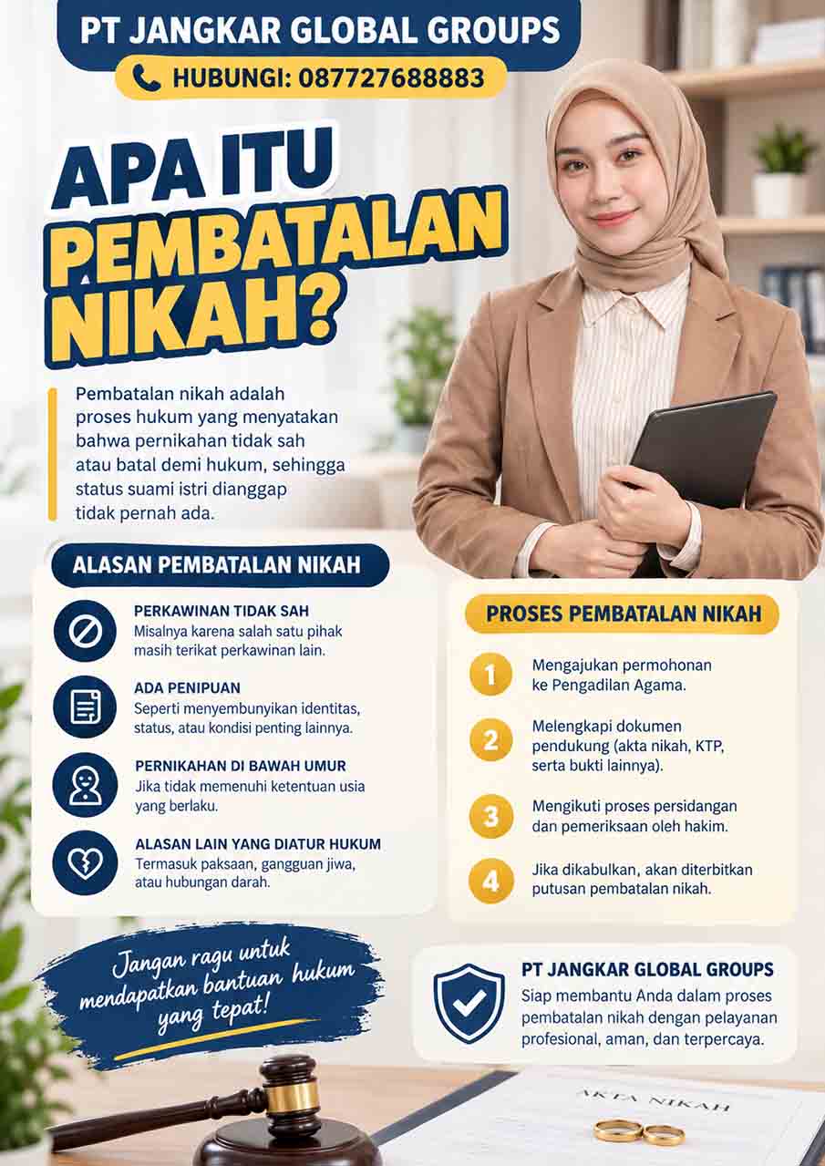 Apa Itu Pembatalan Nikah?