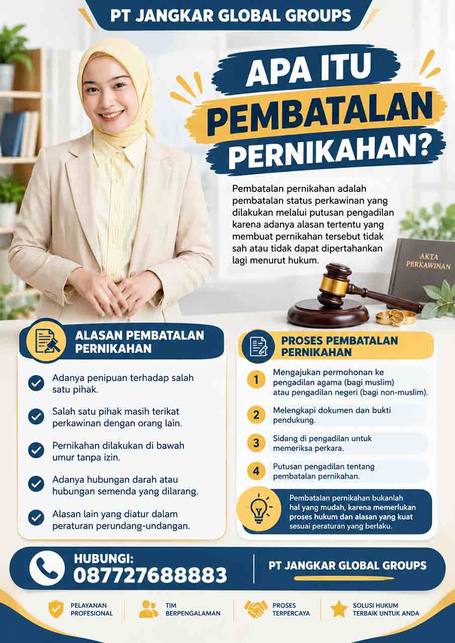 Apa Itu Pembatalan Pernikahan?