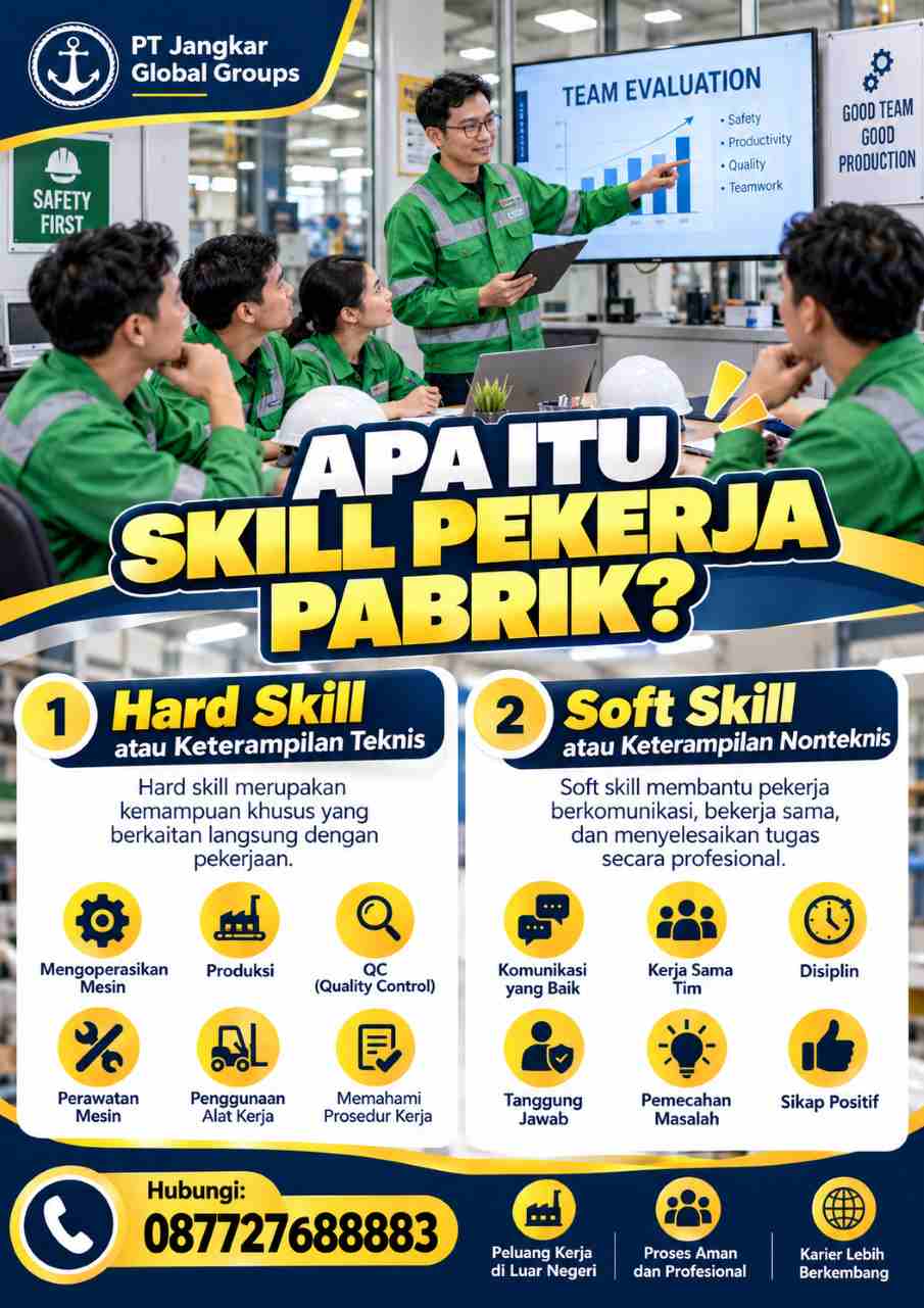 Apa Itu Skill Pekerja Pabrik