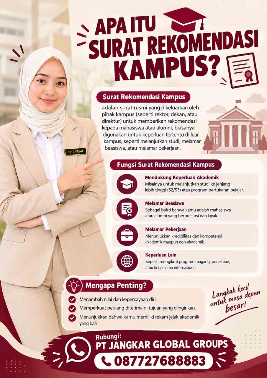 Apa Itu Surat Rekomendasi Kampus