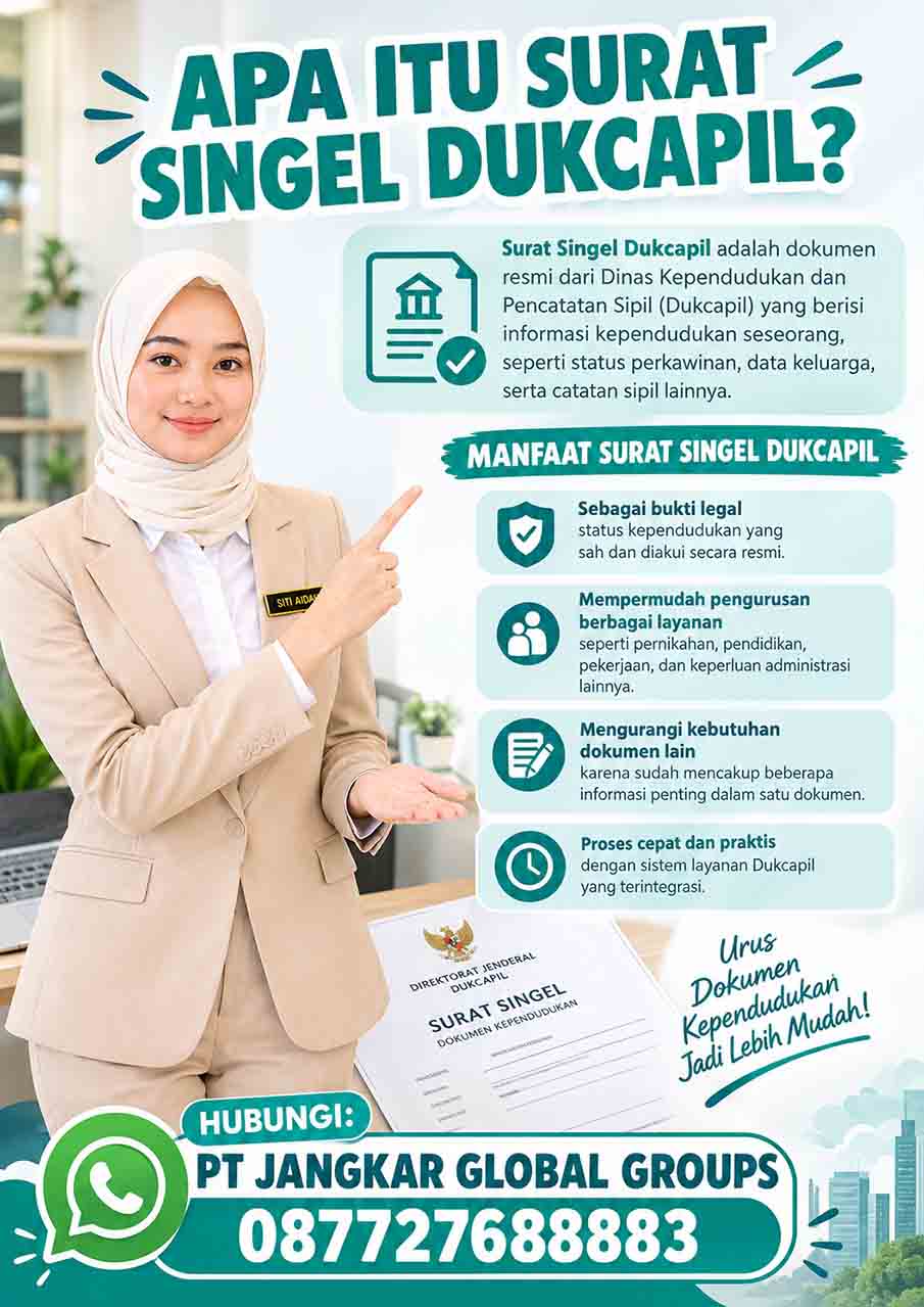Apa Itu Surat Singel Dukcapil Apa Itu Surat Singel Dukcapil