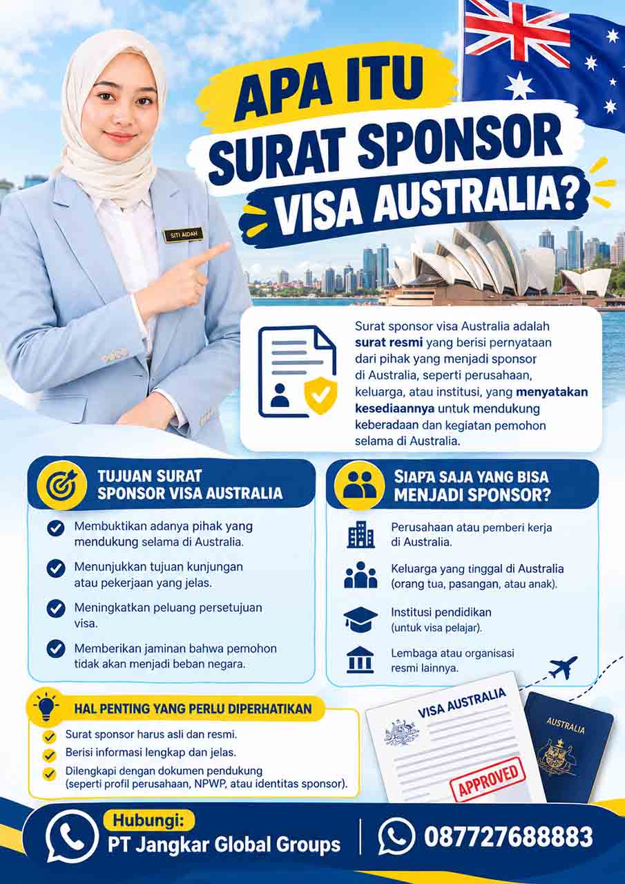 Apa Itu Surat Sponsor Visa Australia Apa Itu Surat Sponsor Visa Australia